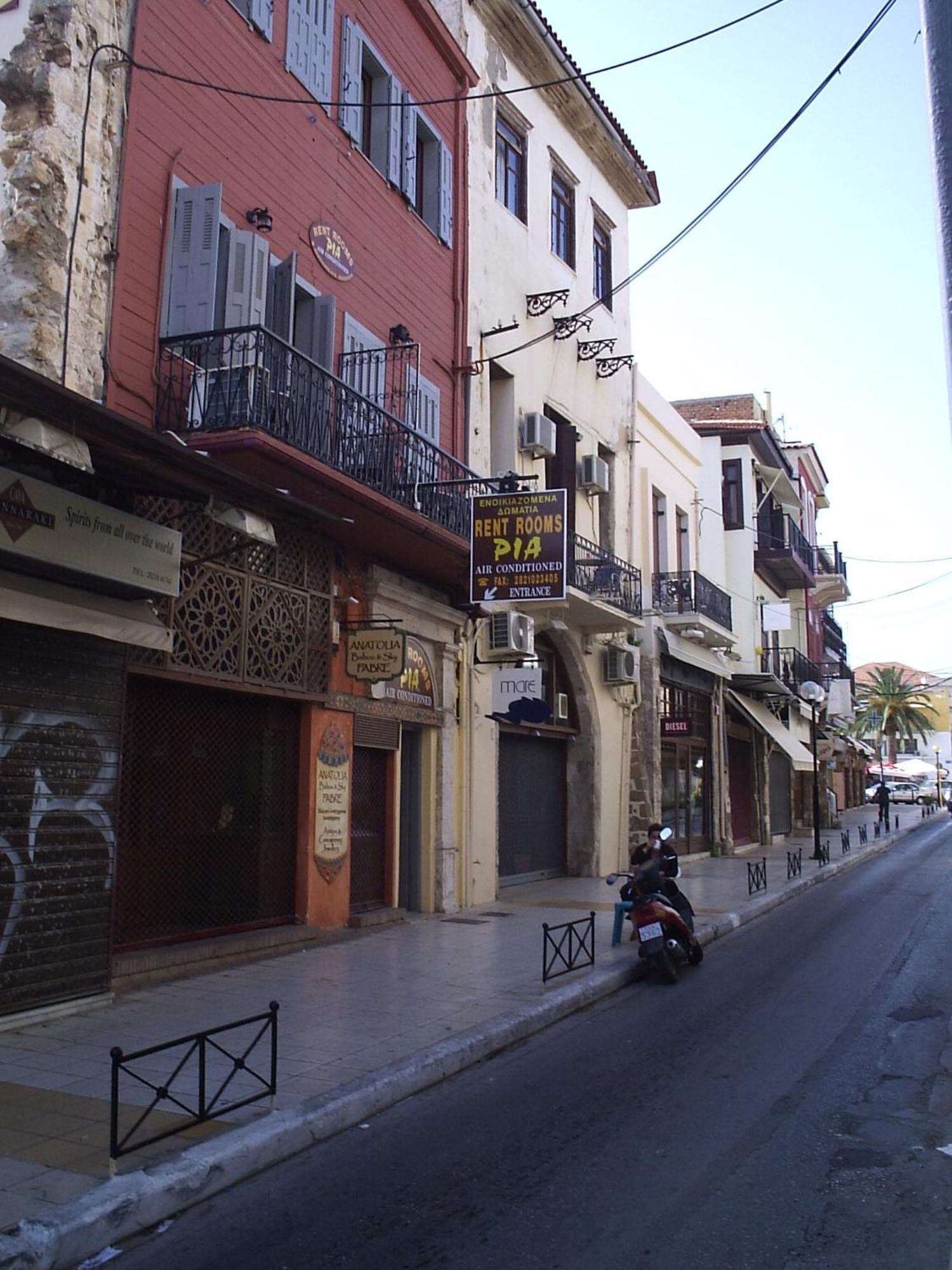 Pia Rooms Chania  Eksteriør billede
